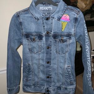 Artist Collective Peanuts Denim Jacket